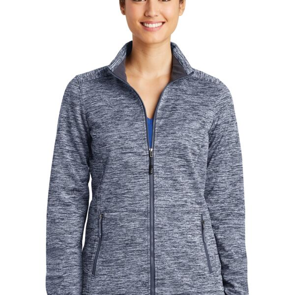 Ladies PosiCharge ® Electric Heather Soft Shell Jacket - Sport Tek Thumbnail