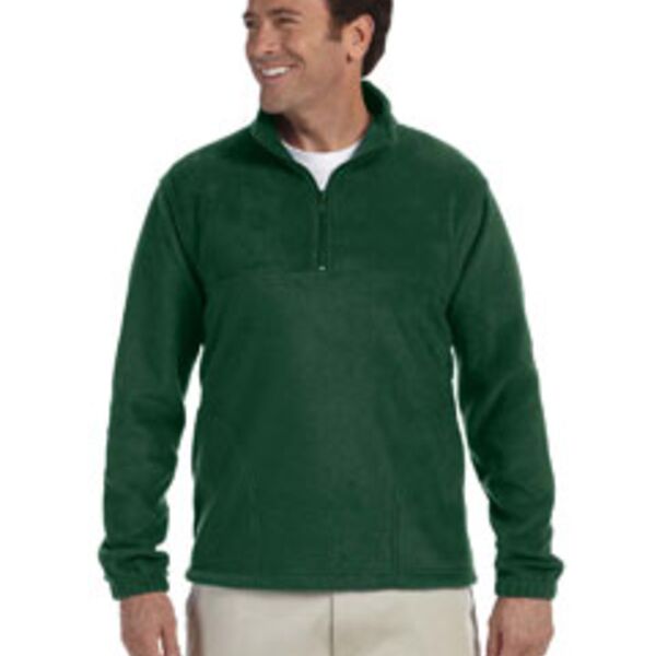 Adult 8 oz. Quarter-Zip Fleece Pullover - Harriton Thumbnail