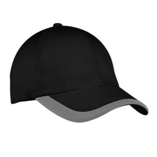 Contrast Stripe Sandwich Bill Cap - Port Authority Thumbnail
