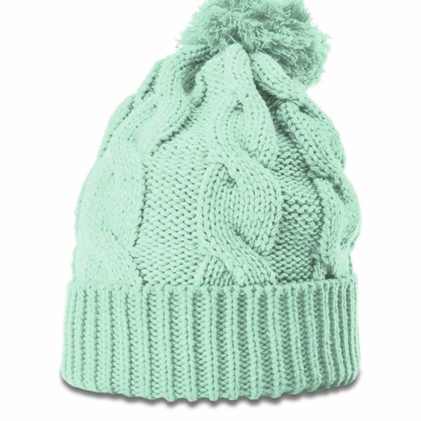 Chunk Twist Knit Beanie With Cuff - Richardson Thumbnail