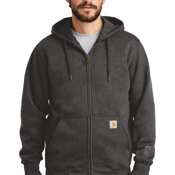 ® Rain Defender ® Paxton Heavyweight Hooded Zip Front Sweatshirt - Carhartt Thumbnail