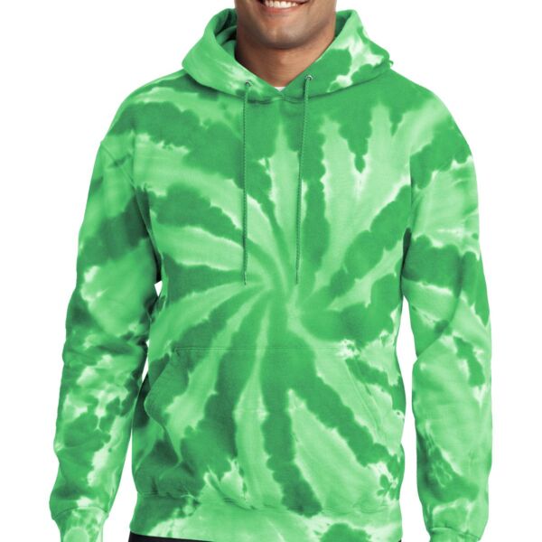 Tie Dye Pullover Hooded Sweatshirt - Port & Company Thumbnail