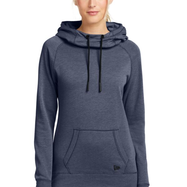 ® Ladies Tri Blend Fleece Pullover Hoodie - New Era Thumbnail